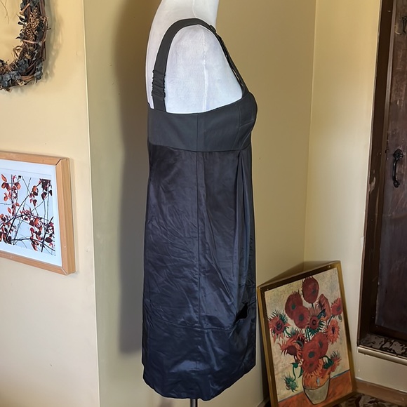 SEE by CHLOE Size 6 TankDress Empire Waist Logo-Button "overall" Straps Overalls - Picture 5 of 17